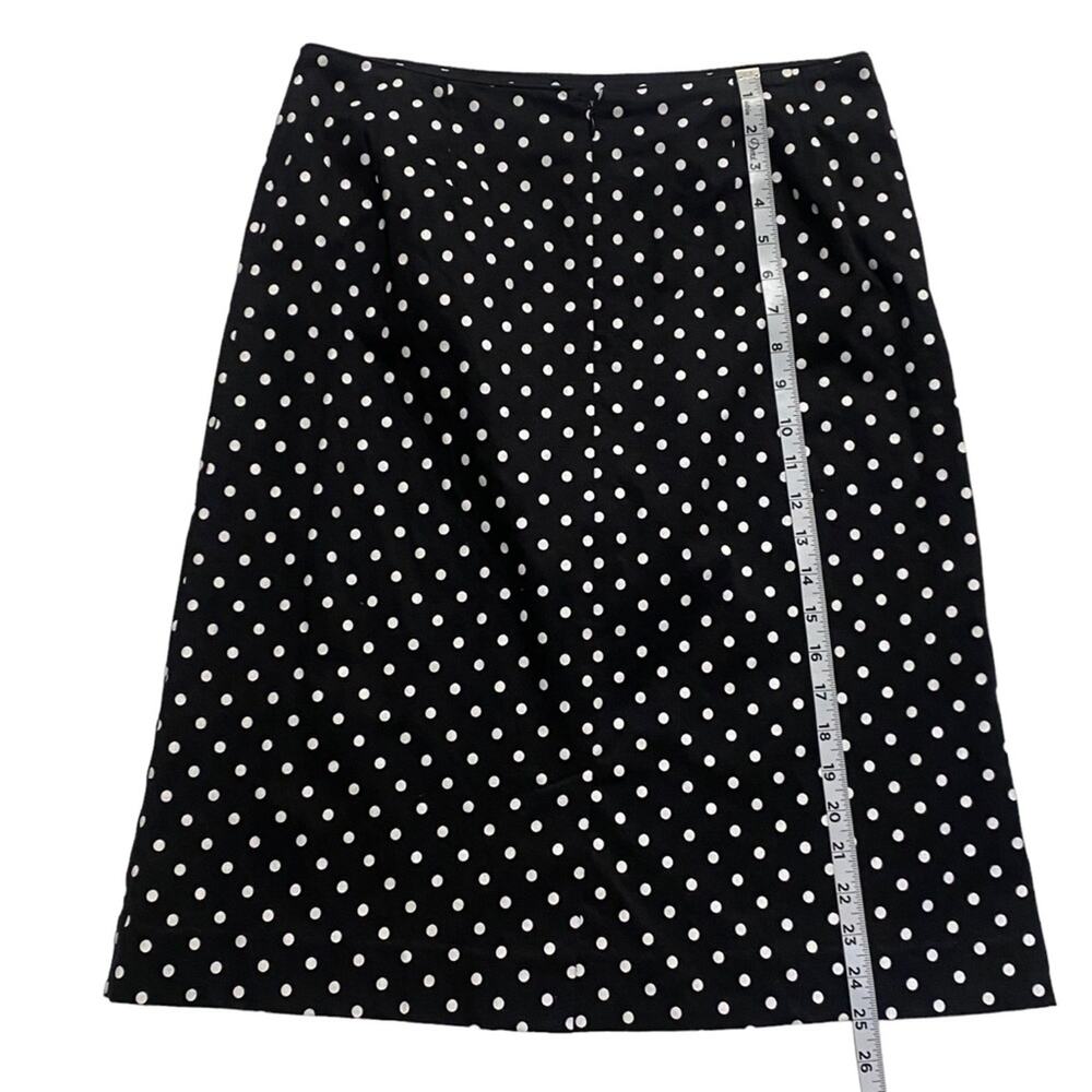 Vintage Pendleton Black and White Polka Dot Skirt Suit Jacket Matching 90s Set - Picture 14 of 15